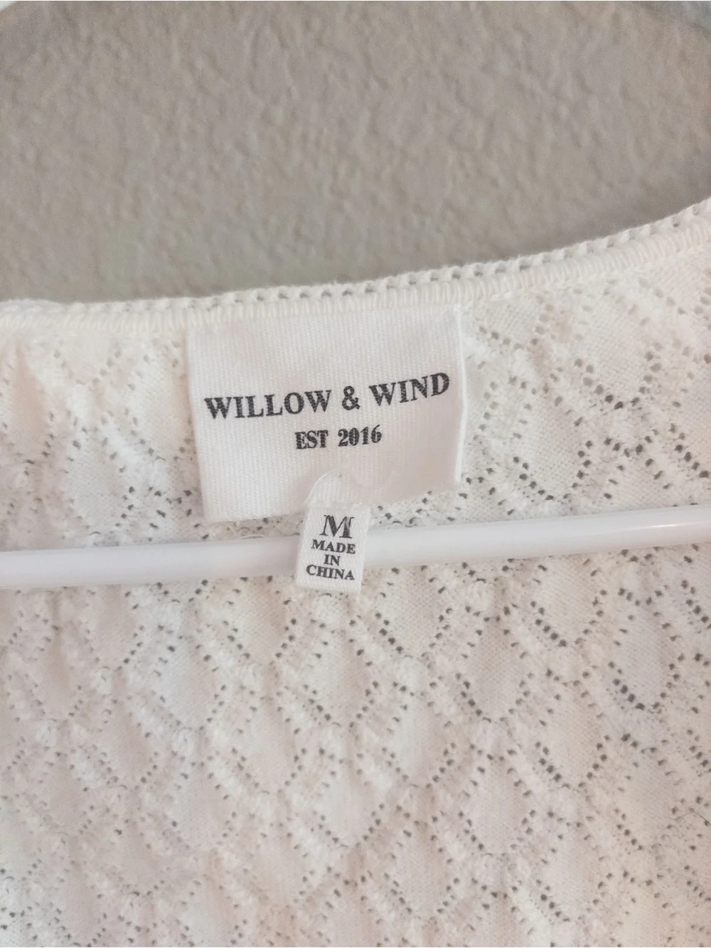 Girls' White Lace Ruffle Cardigan